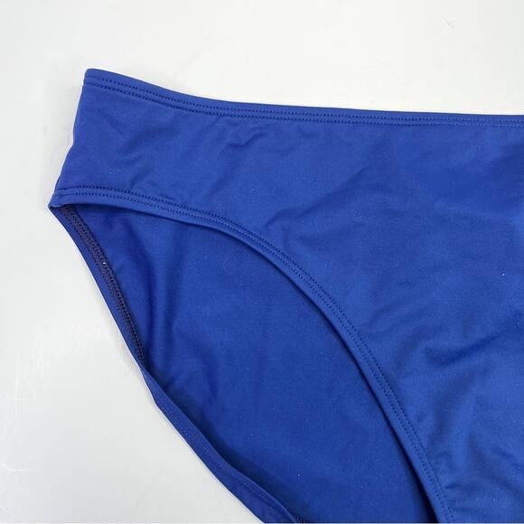 Lauren Ralph Lauren Beach Club Solids Hipster Bikini bottoms blue - 16 - Picture 4 of 11